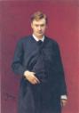 А.К.Глазунов. Портрет работы И.Е.Репина. 1887