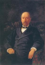 Н.А.Некрасов. Портрет работы Н.Н.Ге. 1872