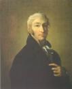 N.M. Karamzin.  Portrait painted by D.B. Damon-Ortolani. 1805