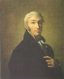 N.M. Karamzin.  Portrait painted by D.B. Damon-Ortolani. 1805