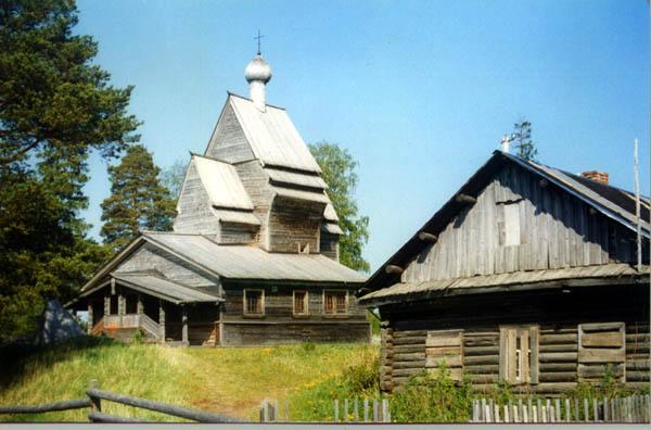 Церковь Георгия Победоносца в деревне Юксовичи