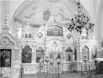 Медведский Никольский монастырь. Церковь Св. ап. Иоанна Богослова.  Иконостас