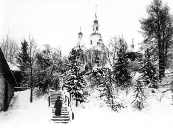 Череменецкий Иоанно-Богословский монастырь. Фото 1910-х