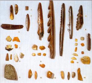 Equipment of the Mesolithic stopping place 
