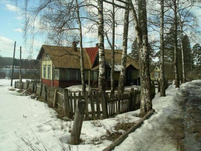 Финны. Уцелевший финский дом (город Каменногорск)