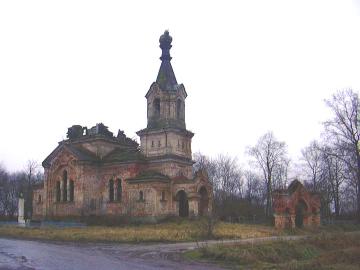 Kyorstovo Village, the Church of St. Nicholas