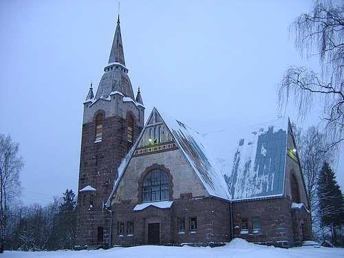 Поселок Мельниково. Лютеранская церковь