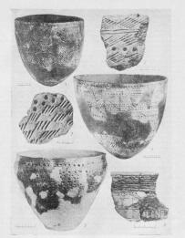 Tools, ceramics and art objects dated from   the  early Metal Age of the Leningrad Oblast