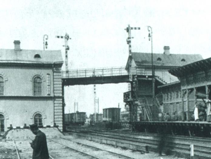 Станция Саблино Николаевской ж.д.; около 1900 года