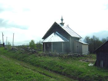 Деревня Усадище. Церковь Святителя Николая Чудотворца