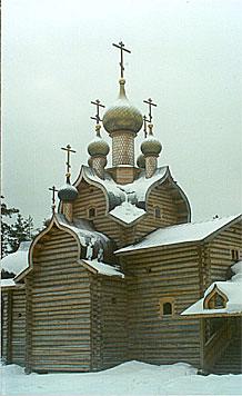 Поселок Сосново. Церковь Всех Святых в Российской земле просиявших