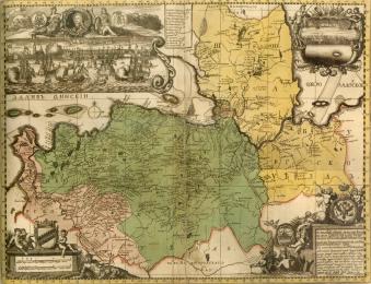 Карта Ингерманландии. 1727