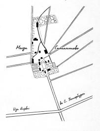 Gomontova  country estate. Plan. 1841