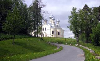 The Church of the Dormition of the Mother of God in Lezye Village