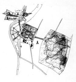 Kaskovo country estate. Plan. 1886