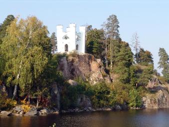 Monrepo  country estate. The Lyudwigstain Castle