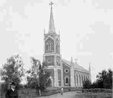 The urban village of Sovetsky (Johannes). The Lutheran Church of St. Johannes. Photograph before 1941