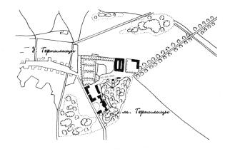 Усадьба Терпилицы. План (1839)