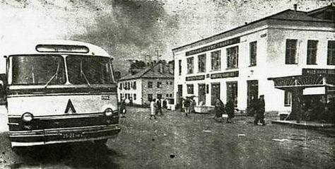 Городской поселок Рощино. Фото 1962