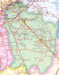 Тосненский район. Карта-схема